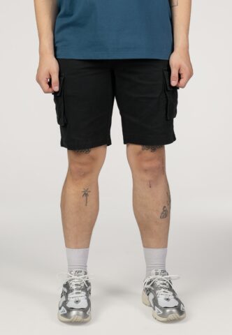 Atticus – Mission Cargo Black – Shorts – Schwarz – M – 100% Baumwolle