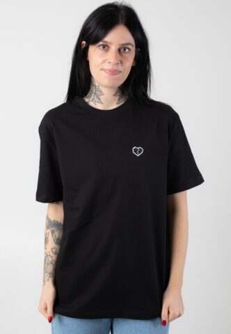 Atticus – Womens Lovley Black – T-Shirt – Schwarz – L – 100% Baumwolle