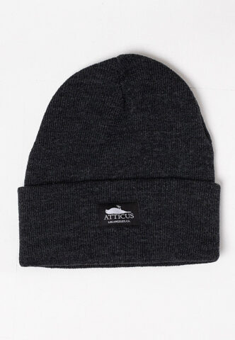Atticus – Woodsman Charcoal – Beanie – Grau – Onesize – 51% Polyamid, 49% Polyacryl