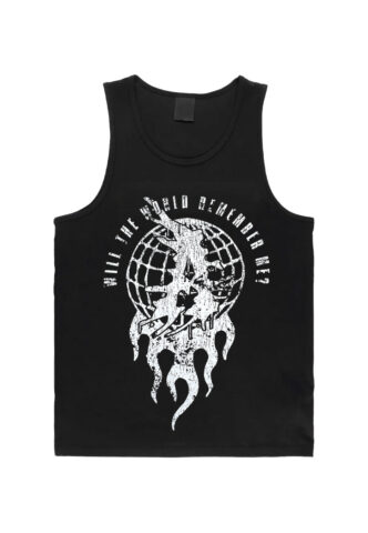 Attila – Will The World Remember Me – Tank – Schwarz – S – 100% Baumwolle