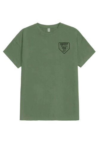 August Burns Red – 20 Years Angry Music Military Green – T-Shirt – Grün – S – 100% Baumwolle