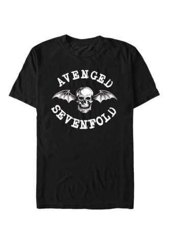 Avenged Sevenfold – Death Bat – T-Shirt – Schwarz – L – 100% Baumwolle