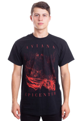 Aviana – Epicenter Cover – T-Shirt – Schwarz – M – 100% Baumwolle