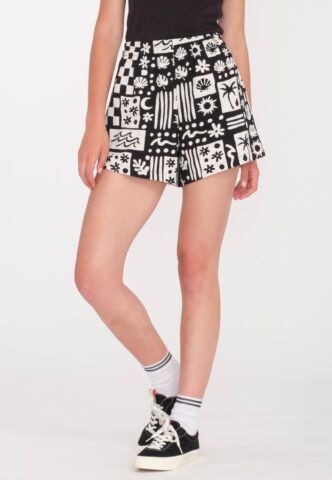 Volcom – Sunny Wild Black – Shorts – Schwarz – XL – 100% Baumwolle