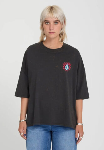 Volcom – Voltrip Vintage Black – T-Shirt – Schwarz – S – 100% Baumwolle