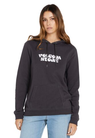 Volcom – Truly Deal Vintage Black – Hoodie – Schwarz – L – 90% Baumwolle, 10% Polyester