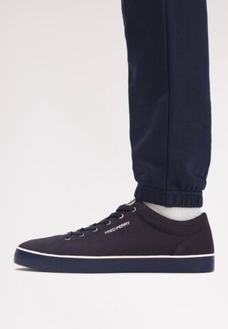 Fred Perry – Baseline Canvas Navy – Schuhe – Blau – EU 39 – Textile/Textile/Gummi