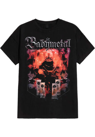 Babymetal – Red Demon Flags – T-Shirt – Schwarz – XL – 100% Baumwolle