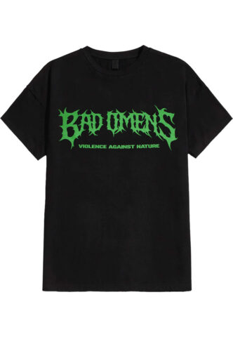 Bad Omens – Anime Warrior – T-Shirt – Schwarz – L – 100% Baumwolle