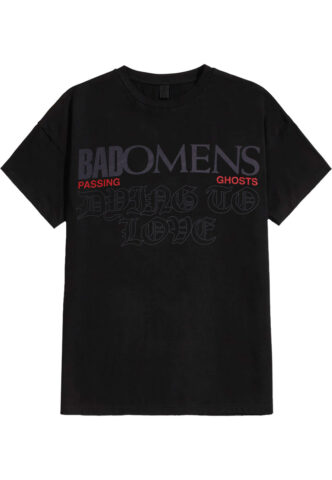 Bad Omens – Dying To Love – T-Shirt – Schwarz – M – 100% Baumwolle