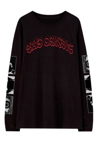 Bad Omens – Smoke Look Into My Face – Longsleeve – Schwarz – M – 100% Baumwolle