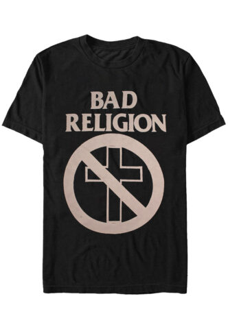 Bad Religion – How Could Hell Crossbuster – T-Shirt – Schwarz – M – 100% Baumwolle