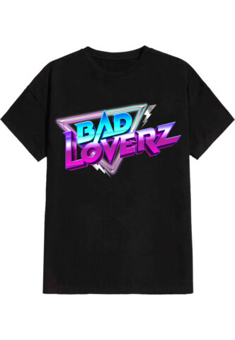 Bad Loverz – Logo – T-Shirt – Schwarz – M – 100% Baumwolle