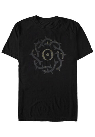 Bad Omens – Apple Crown Acid Washed – T-Shirt – Schwarz – XL – 100% Baumwolle