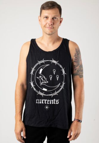 Currents – Barbed Wire – Tank – Schwarz – M – 100% Baumwolle,Jersey