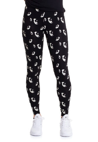 Banned Apparel – Heavenly Creatures – Leggings – Schwarz – XS – 95 % Viskose, 5 % Elastan