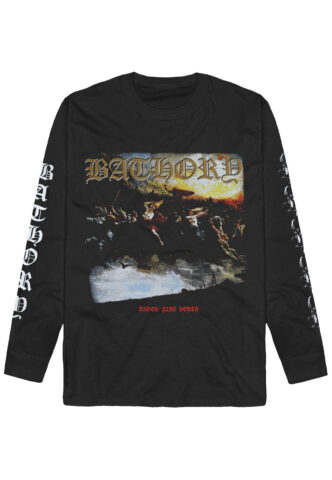 Bathory – Blood Fire Death – Longsleeve – Schwarz – M – 100% Baumwolle