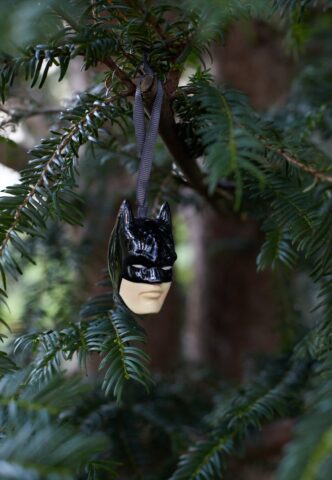 Batman – Batman – Weihnachtsbaumschmuck – Schwarz – Onesize – Keramik