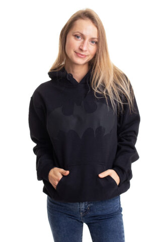Batman – Inked Logo – Hoodie – Schwarz – S – 50% Baumwolle, 50% Polyester
