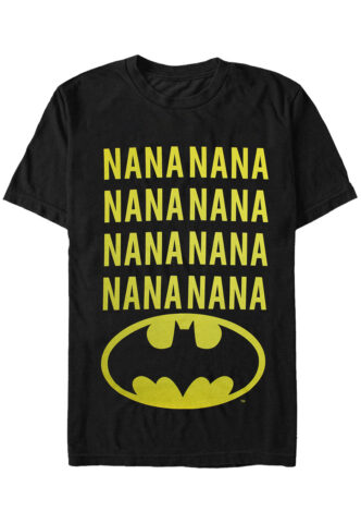 Batman – NaNa Batman – T-Shirt – Schwarz – S – 100% Baumwolle,Jersey