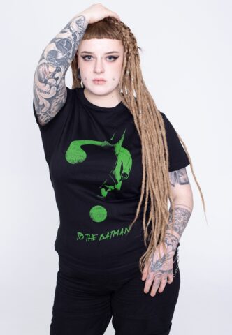 Batman – Question Mark – T-Shirt – Schwarz – M – 100% Baumwolle