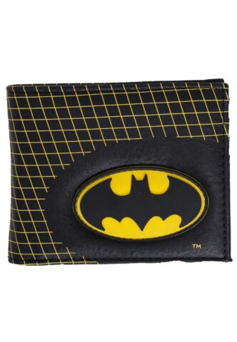 Batman – Yellow Bat – Portemonnaie – Schwarz – Onesize – 100% Polyurethan