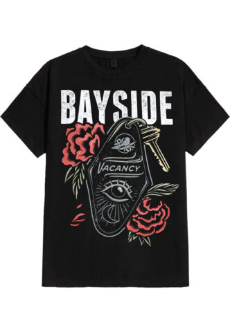 Bayside – Coffin – T-Shirt – Schwarz – S – 100% Baumwolle,Jersey