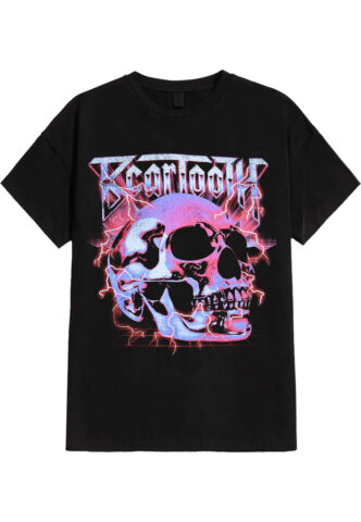 Beartooth – Lightning Skull – T-Shirt – Schwarz – XXL – 100% Baumwolle
