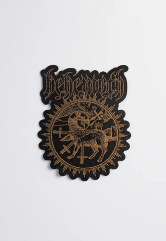 Behemoth – Sigil Die Cut – Aufnäher – Schwarz – Onesize – 100% Polyester