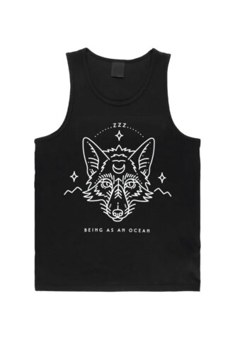 Being As An Ocean – Monoline Fox – Tank – Schwarz – L – 100% Baumwolle