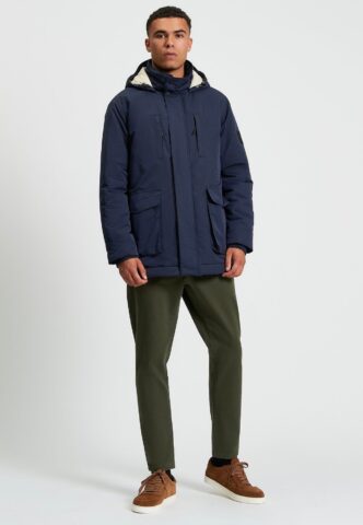 Ben Sherman – Heavy Dark Navy – Jacke – Blau – M – 74% Baumwolle, 26% Nylon