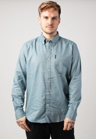 Ben Sherman – Signature Oxford Teal – Hemd – Blau – M – 100% Baumwolle