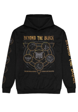 Beyond The Black – Synergy – Hoodie – Schwarz – XL – 80% Bio-Baumwolle, 20% Polyester