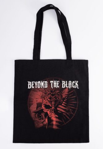 Beyond The Black – Mural Skull – Tote Bag – Schwarz – Onesize – 100% Baumwolle