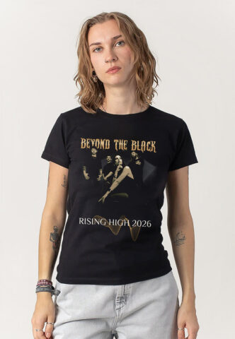 Beyond The Black – New Rising High Tour 2026 – Girly – Schwarz – XXL – 100% Baumwolle