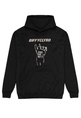 Biffy Clyro – Mon The Biff – Hoodie – Schwarz – XXL – 50% Baumwolle, 50% Polyester