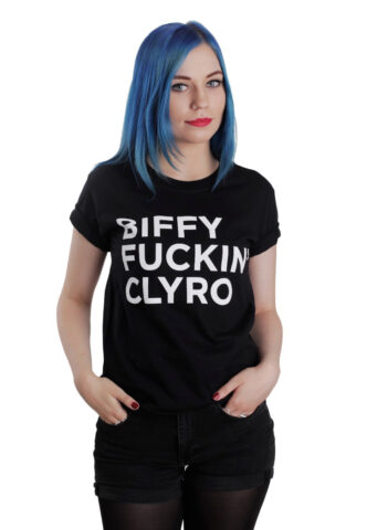 Biffy Clyro – Biffy F’n Clyro – T-Shirt – Schwarz – S – 100% Baumwolle