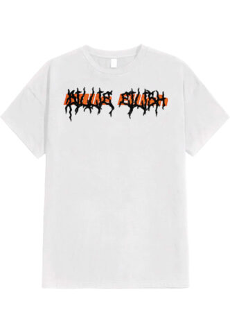 Billie Eilish – Smile White – T-Shirt – Weiß – S – 100% Baumwolle
