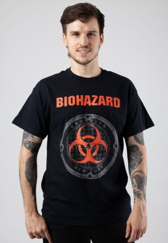 Biohazard – NYC Sewer – T-Shirt – Schwarz – L – 100% Baumwolle