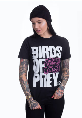 Birds Of Prey – Logo – T-Shirt – Schwarz – M – 100% Baumwolle