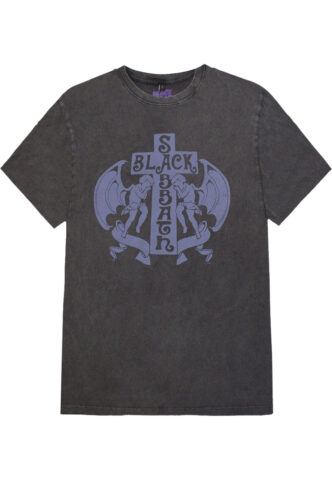 Black Sabbath – Angels Stone Washed – T-Shirt – Grau – XL – 100% Baumwolle