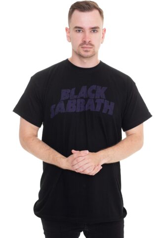 Black Sabbath – Logo – T-Shirt – Schwarz – M – 100% Baumwolle
