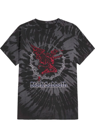 Black Sabbath – Red Henry Washed – T-Shirt – Grau – L – 60% Baumwolle, 40% Polyester