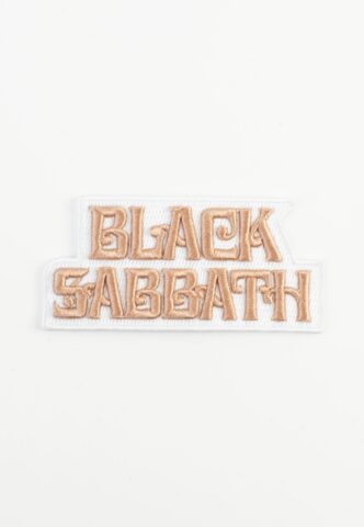 Black Sabbath – Text Logo – Aufnäher