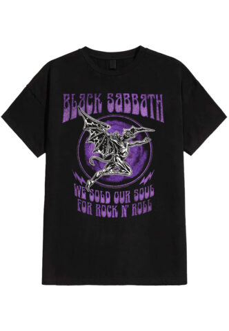 Black Sabbath – We Sold Our Soul – T-Shirt – Schwarz – L – 100% Baumwolle