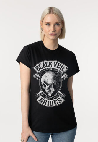 Black Veil Brides – Hollywood – T-Shirt – Schwarz – M – 100% Baumwolle