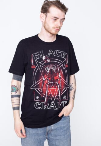Blackcraft Cult – Blood Skeleton Black – T-Shirt – Schwarz – XL – 100% Baumwolle