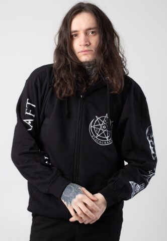 Blackcraft Cult – Evil Eye Bonfire – Zipper – Schwarz – XXL – 80% Baumwolle, 20% Polyester