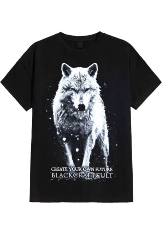 Blackcraft Cult – Lone Wolf – T-Shirt – Schwarz – L – 100% Baumwolle