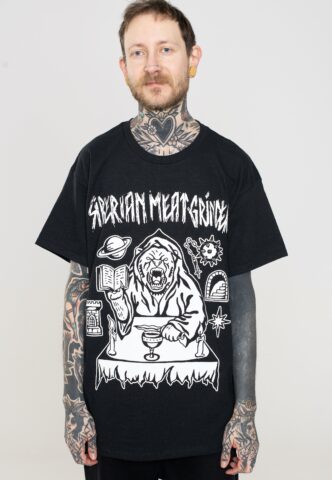 Siberian Meat Grinder – Immolate – T-Shirt – Schwarz – M – 100% Baumwolle